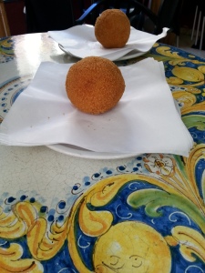 Gli arancini di Caltagirone